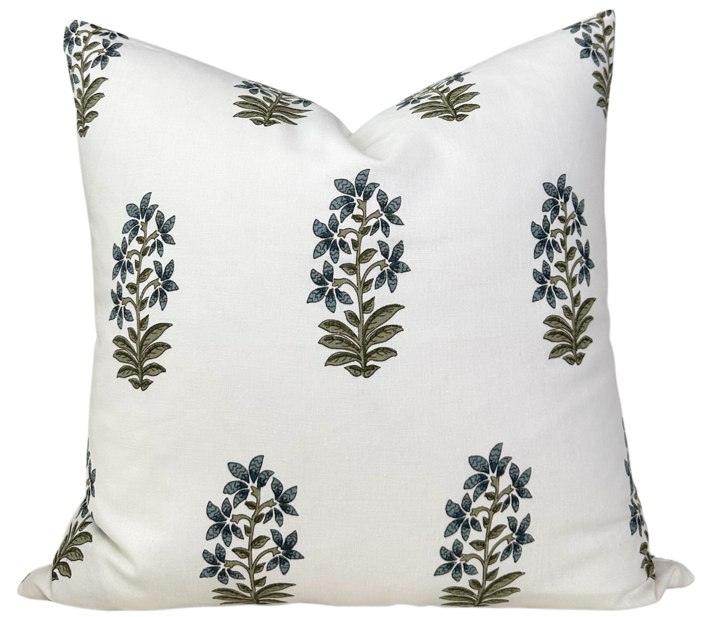 Udaipur Pillow Cover in Indigo, Peter Dunham Textiles