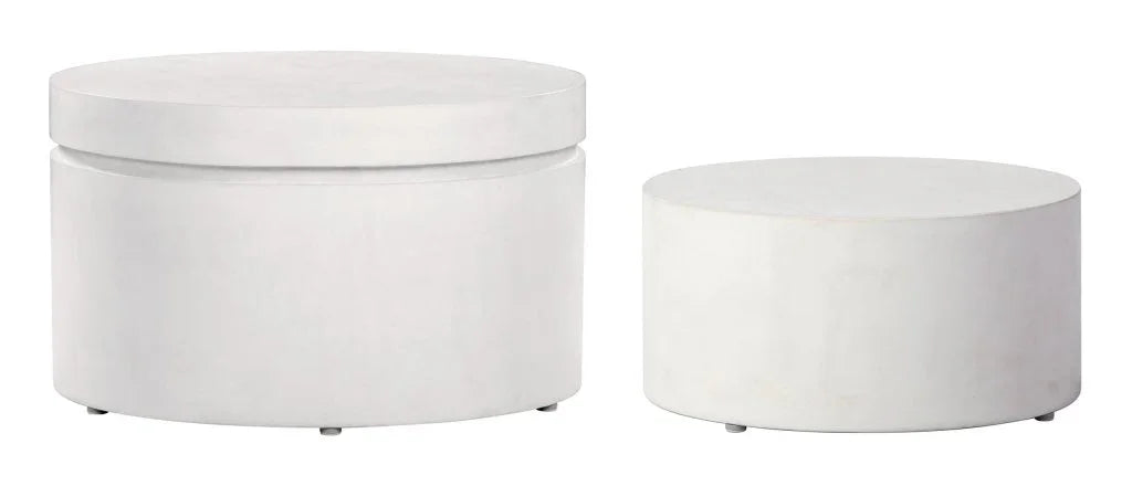 Serendipity Round Patio Accent Table (Set Of 2)