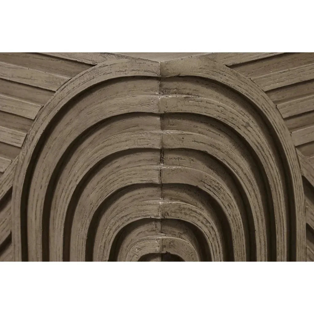 Serenity Square Table - Brown Outdoor Accent Table