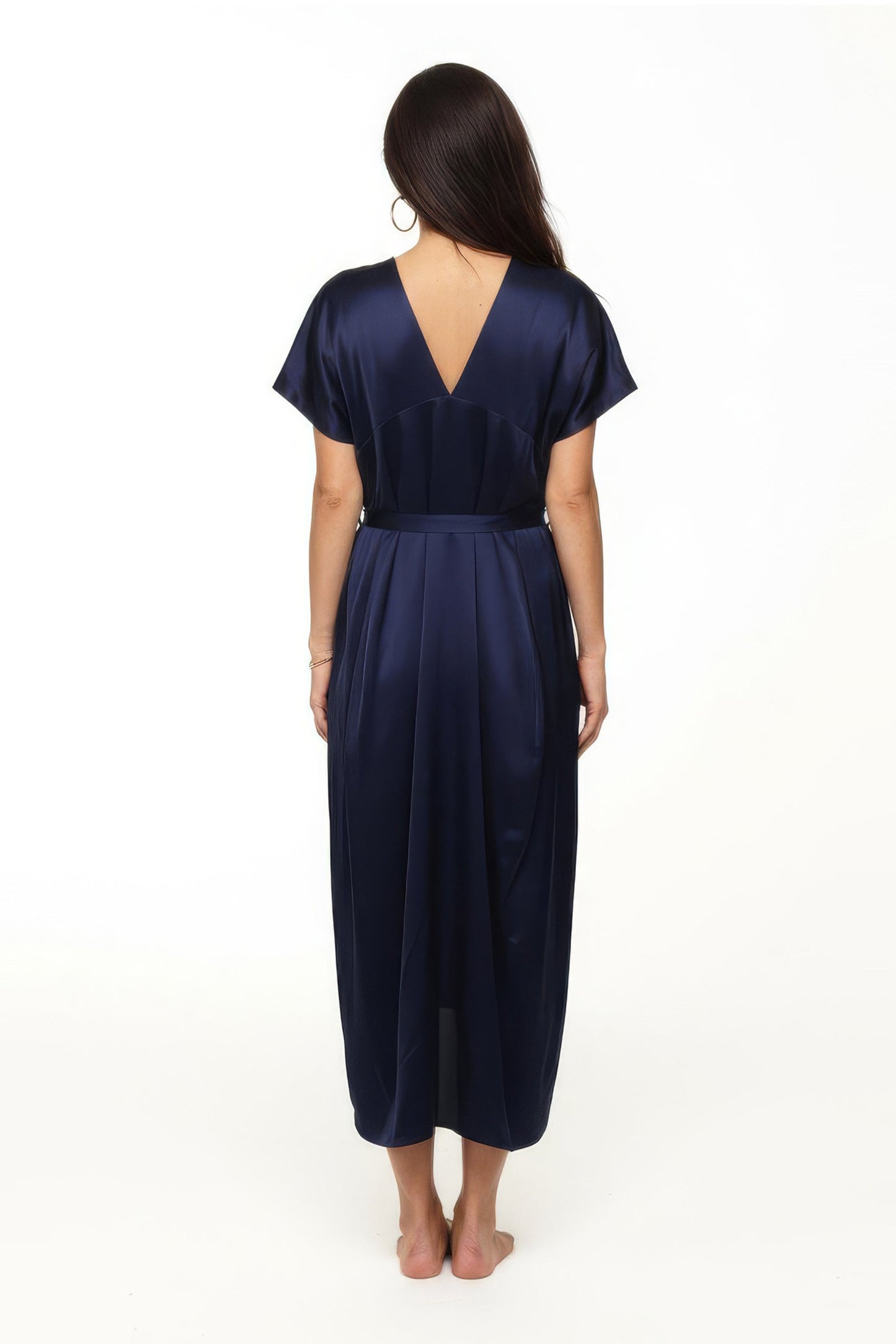 The Silk Kaftan Shift Dress