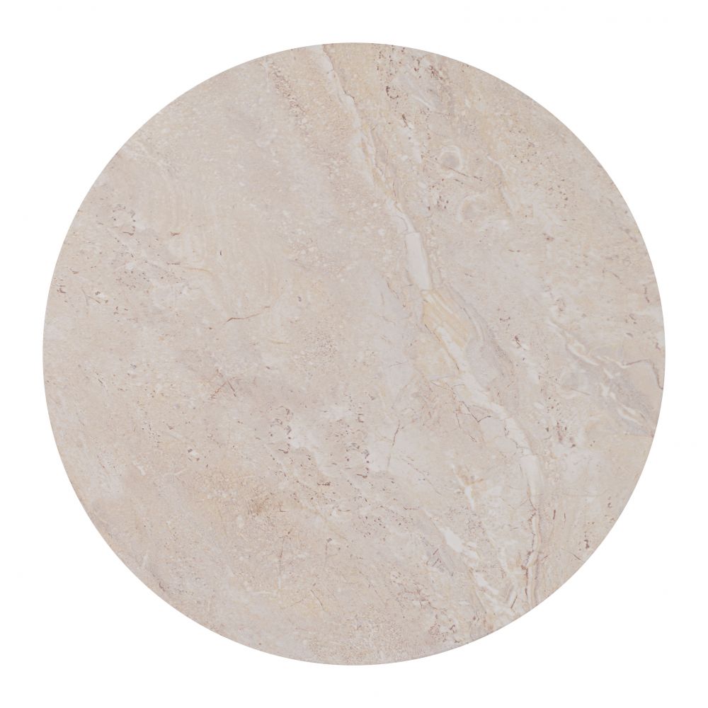 Siro Natural Wodoen Round Side Table