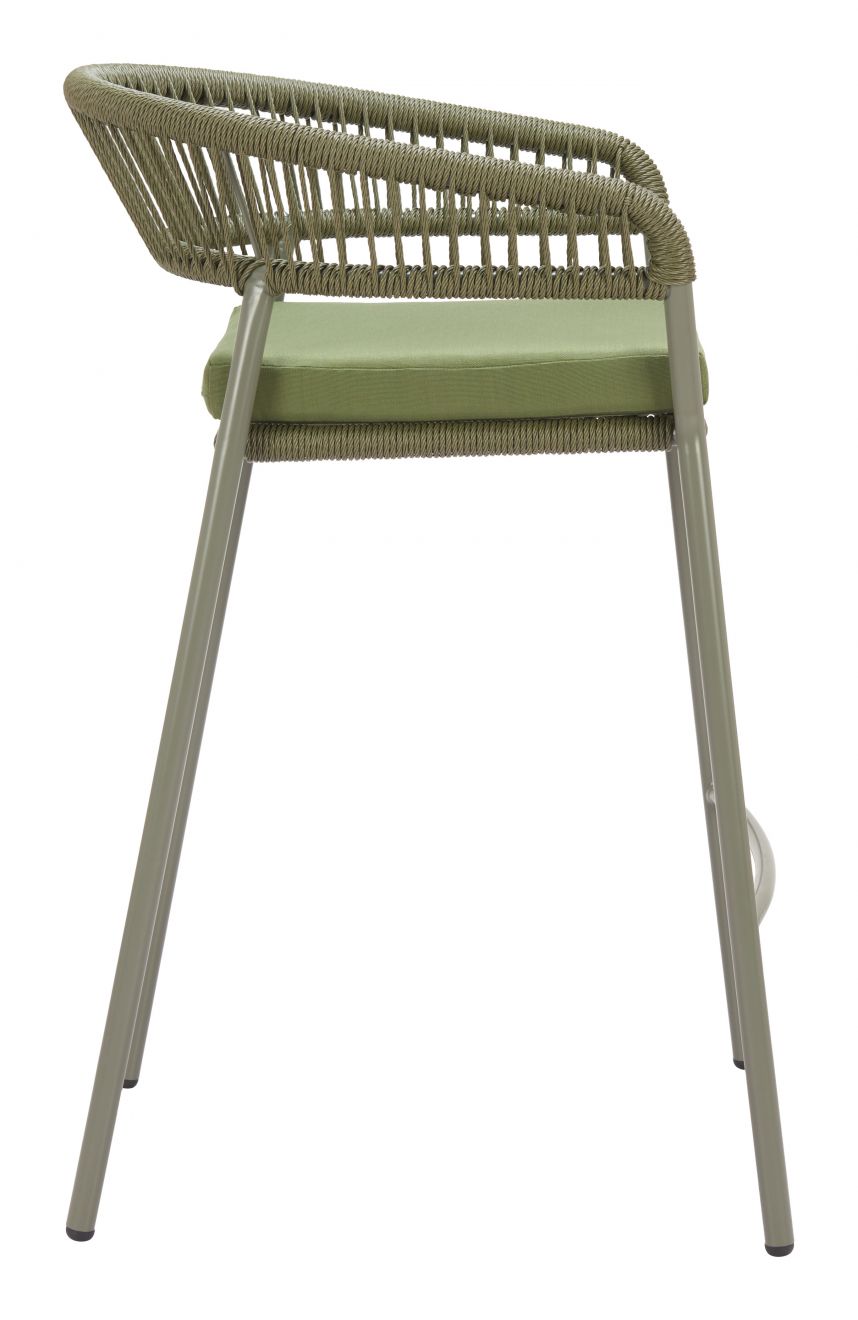 Skye Olefin Fabric Outdoor Barstool 2PC