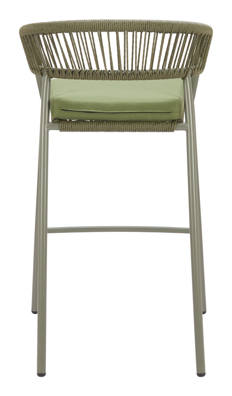 Skye Olefin Fabric Outdoor Barstool 2PC