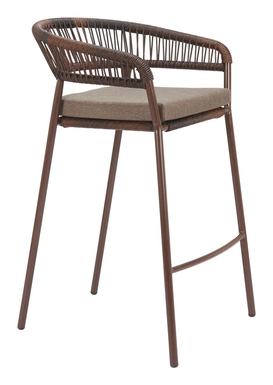 Skye Olefin Fabric Outdoor Barstool 2PC
