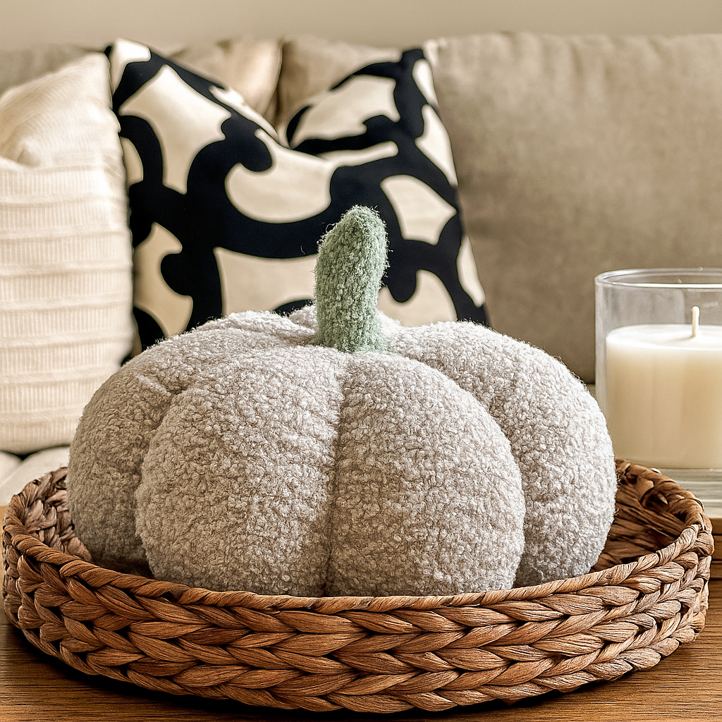 Blair Plush Velvet Pumpkin