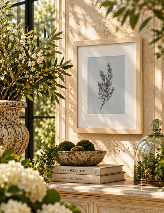 Fauna No. I 19th-Century Botanical Sketch Wall Art