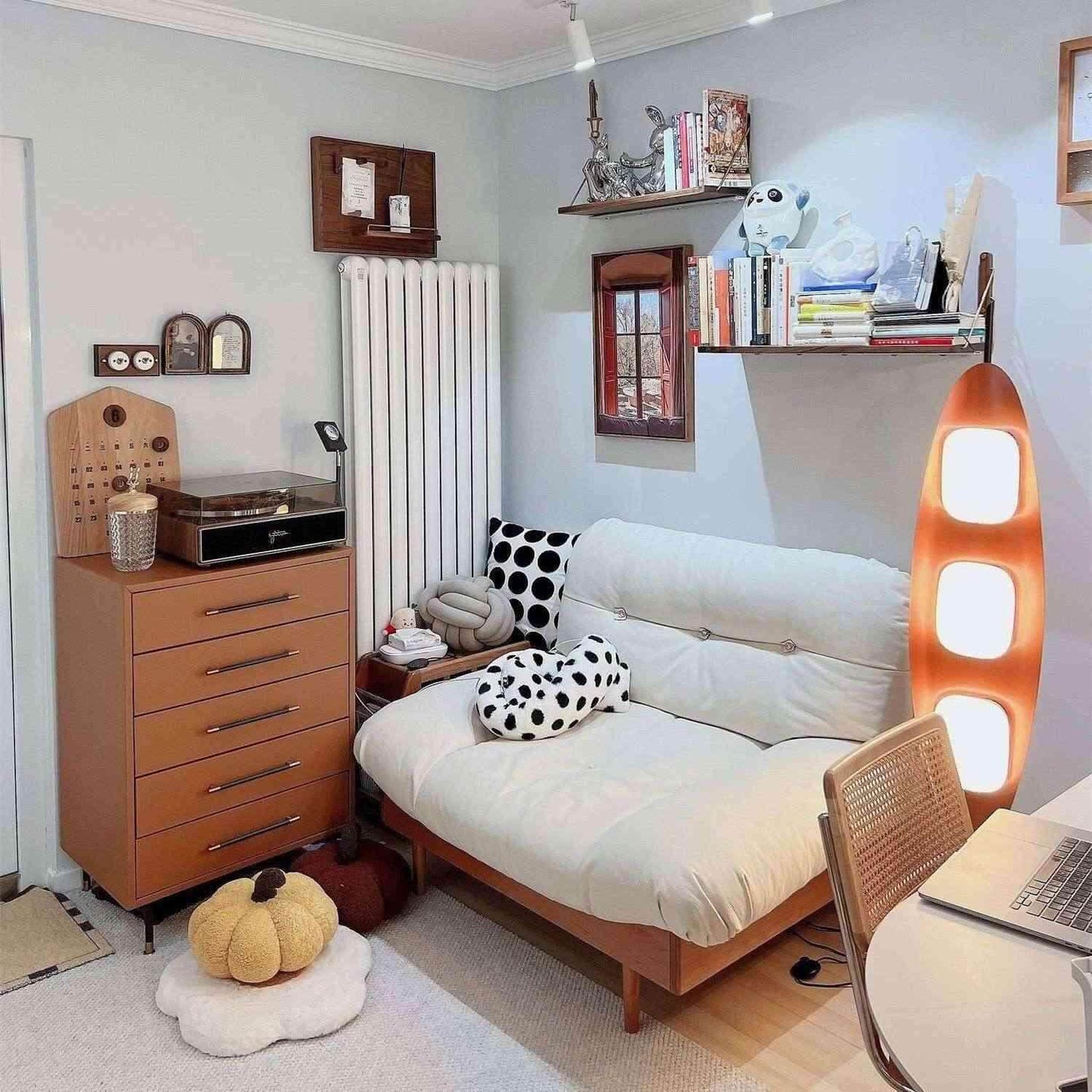 Surfboard Floor Lamp