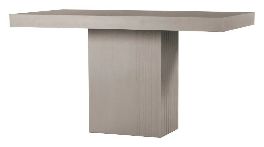 Tama Concrete Counter Patio Dining Table