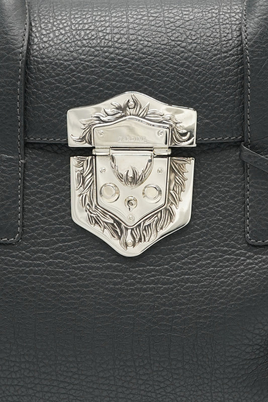 Tardini Shell Cordovan Satchel Bag