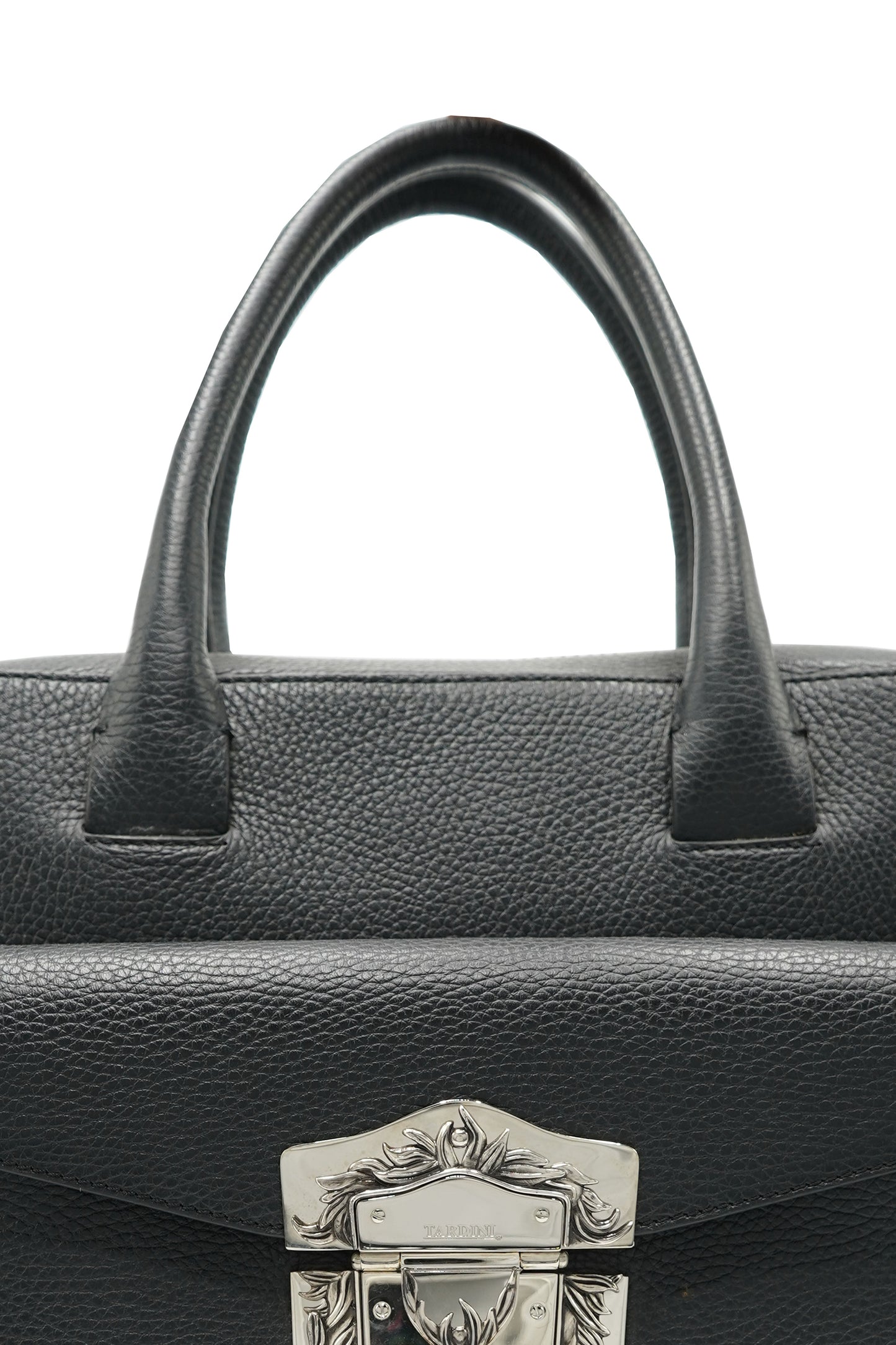 Tardini Shell Cordovan Satchel Briefcase
