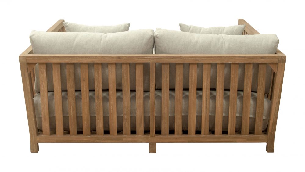 Teras Outdoor Daybed – Acacia Wood & Upholstered Olefin Fabric