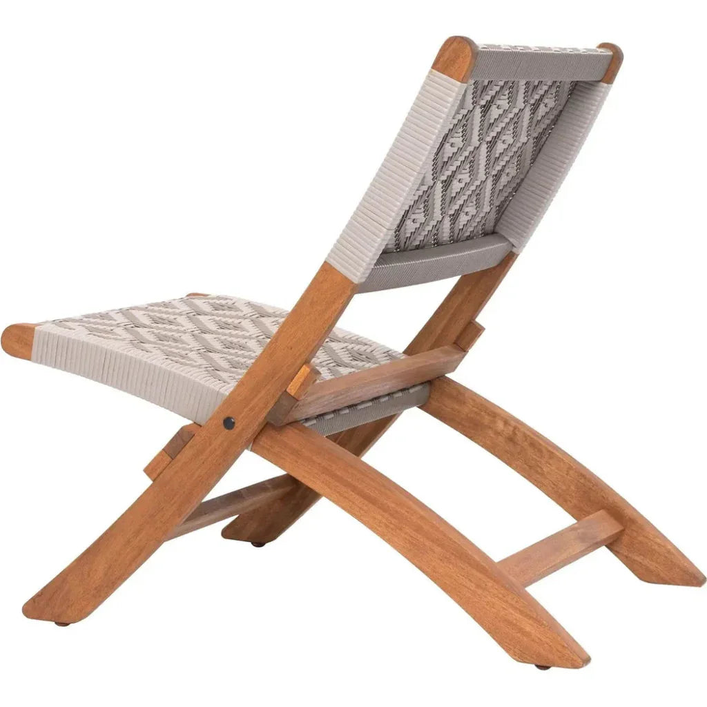 Tide Natural Wood Lounge Chair