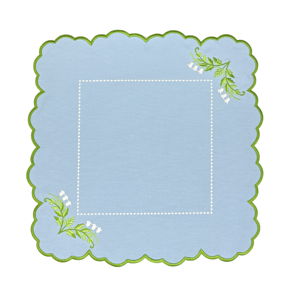 The Tilly Napkin - Lily of the Valley (Set of 4)