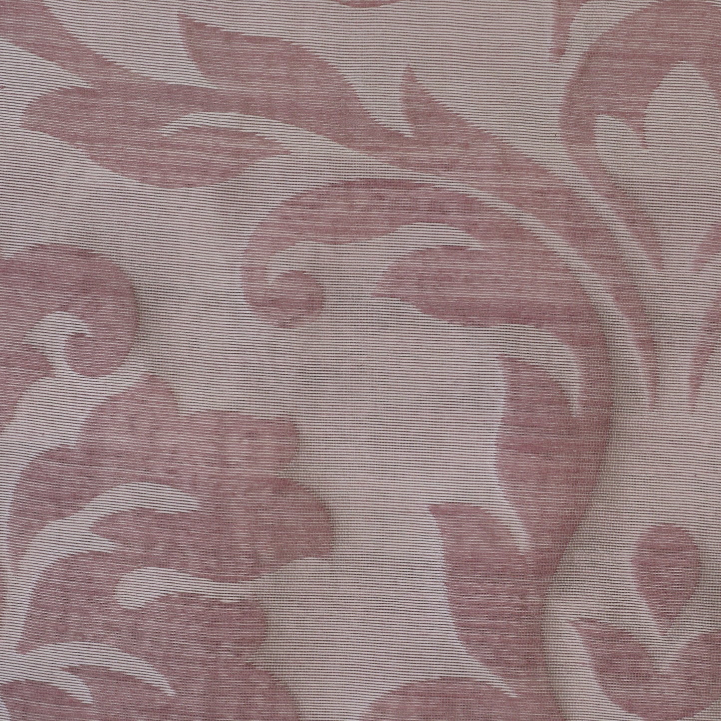 VENETIAN - 110" LINEN BLENDED DAMASK DRAPERY & WINDOW CURTAIN