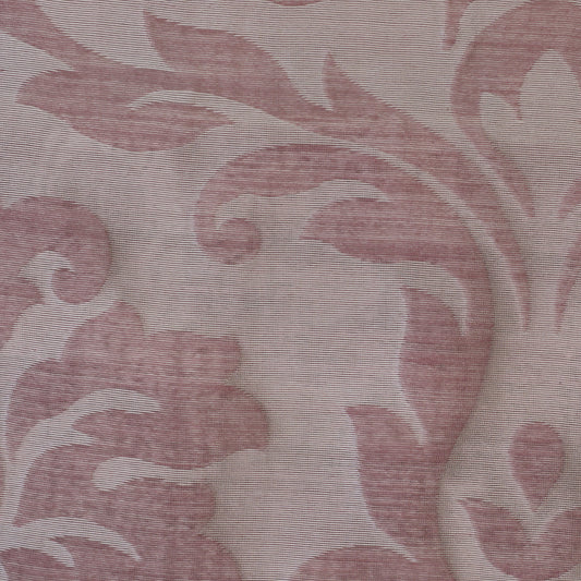 VENETIAN - 110" LINEN BLENDED DAMASK DRAPERY & WINDOW CURTAIN