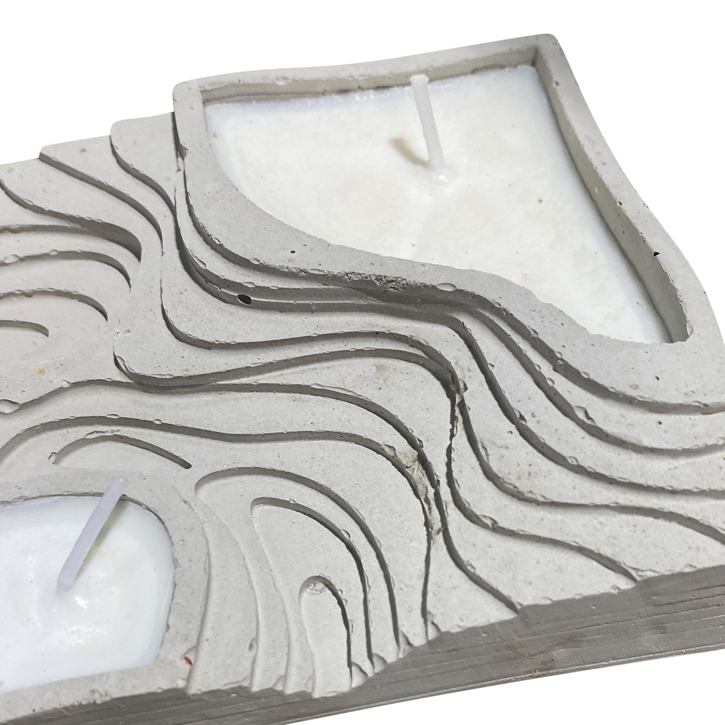 Topographic Candle