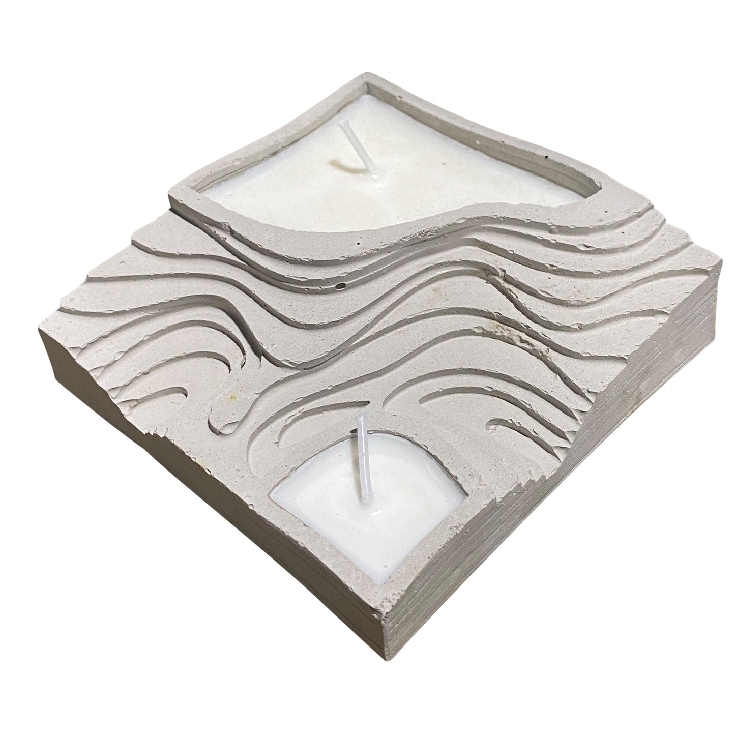 Topographic Candle