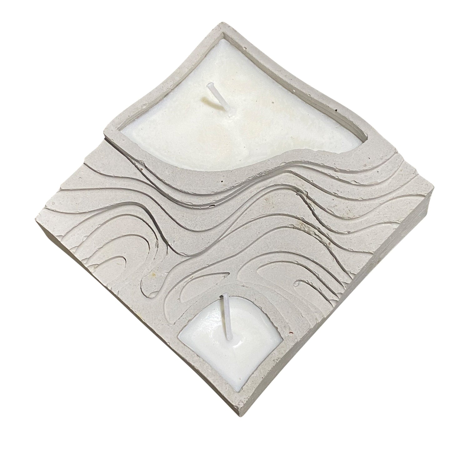 Topographic Candle