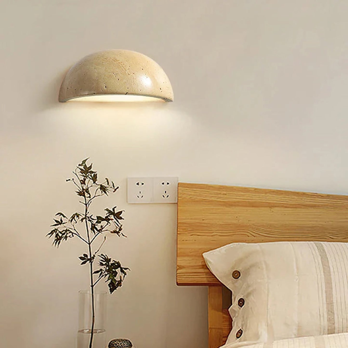 Travertine Art Wall Lamp