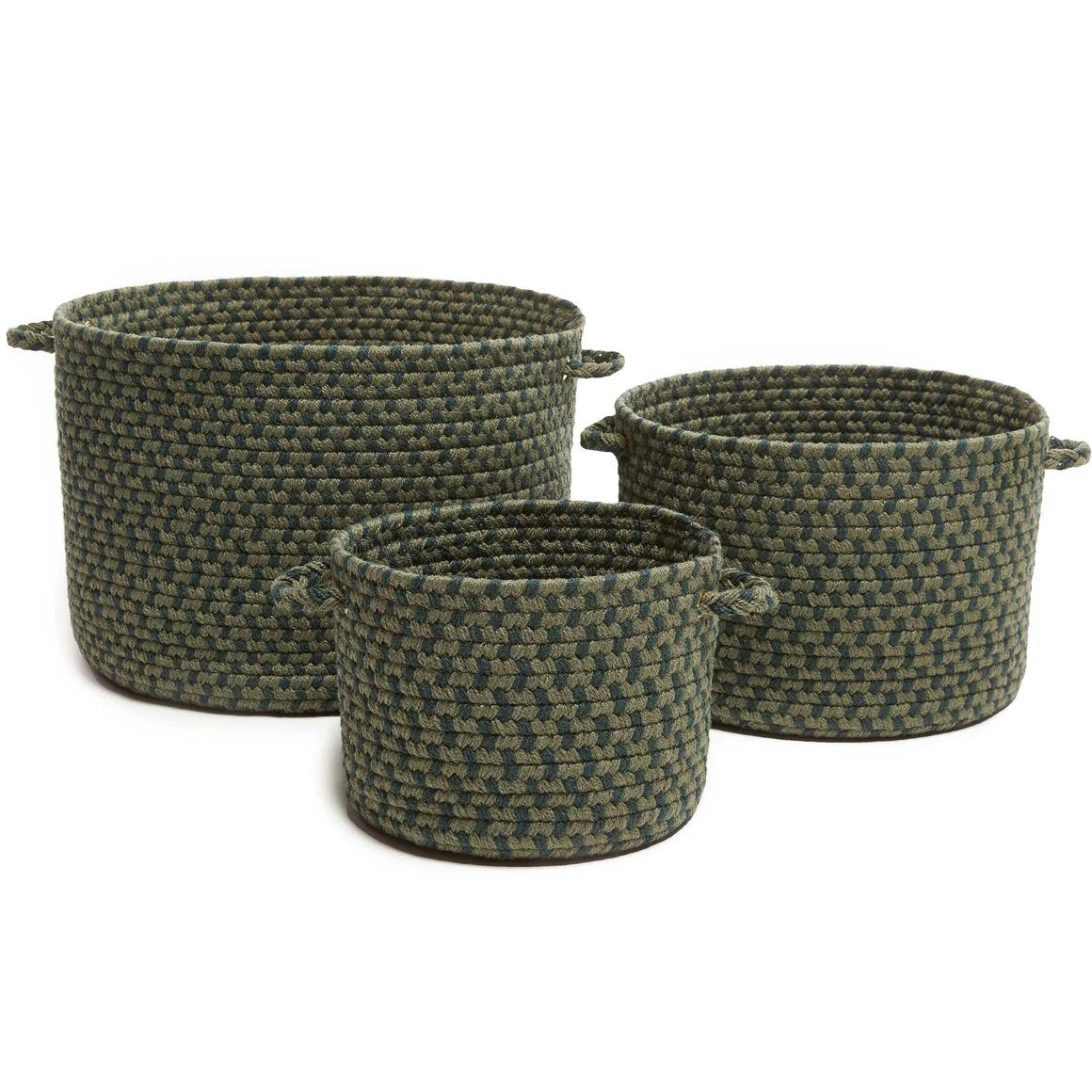 Twin River Braided Handmade Basket 3PC