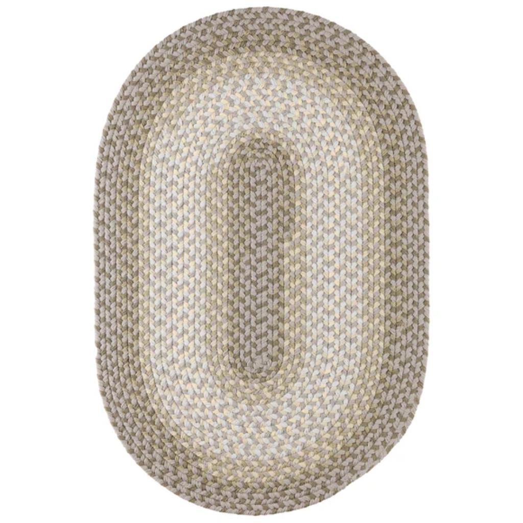 Twin River Braided Oval Reversible Outdoor Rugs