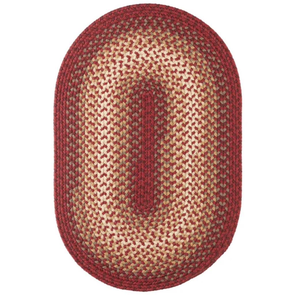 Twin River Braided Oval Reversible Outdoor Rugs