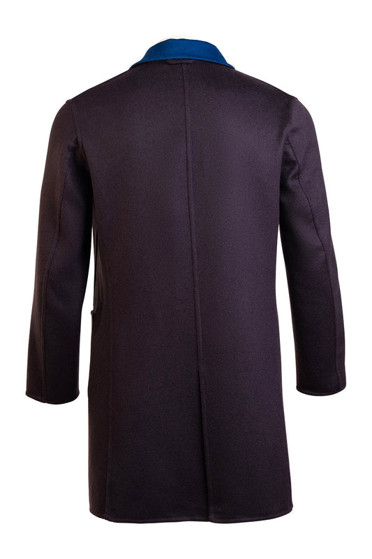Kired by Kiton PARANA1 Cashmere Reversible Overcoat