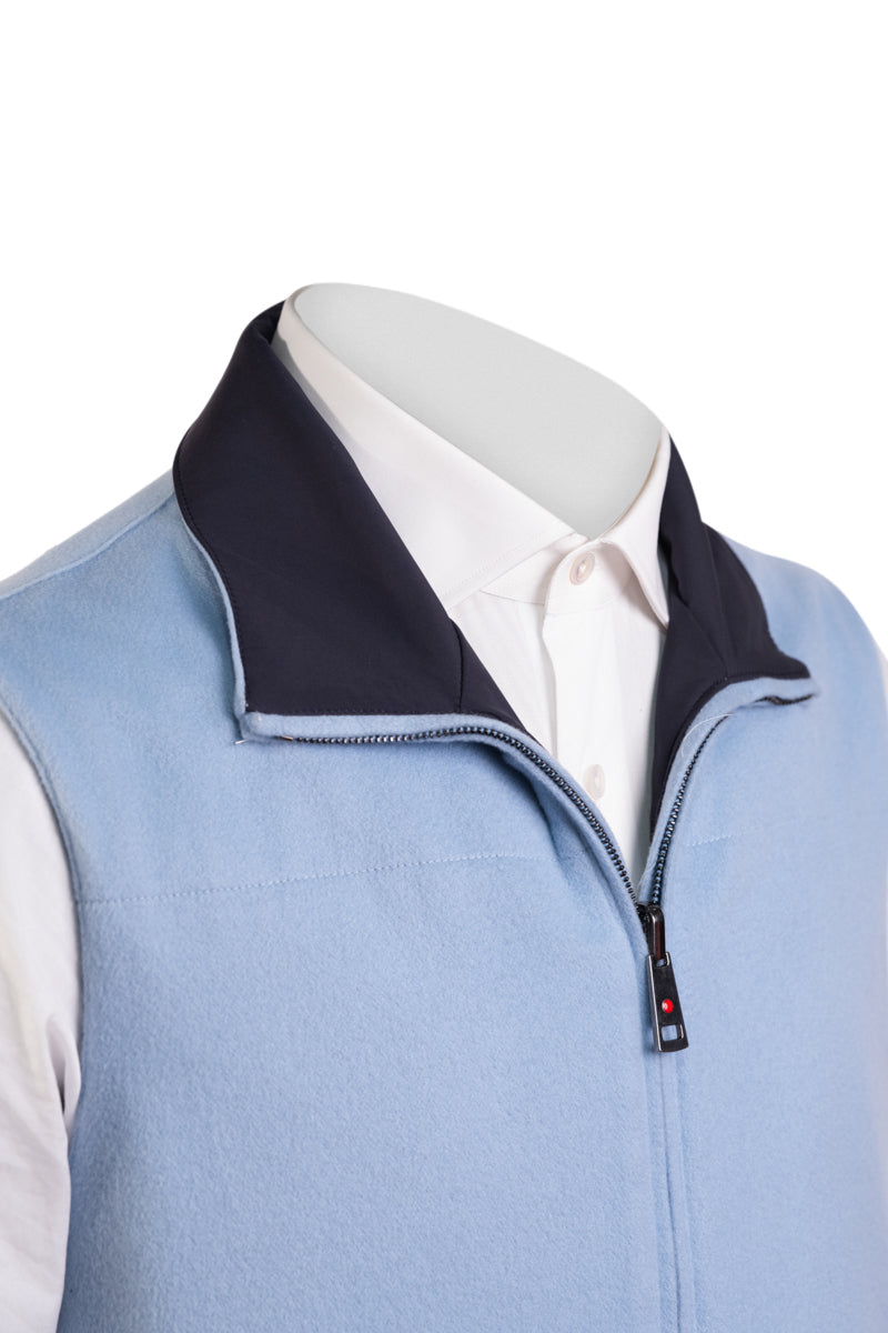 Kired by Kiton Gange Reversible Cashmere Vest