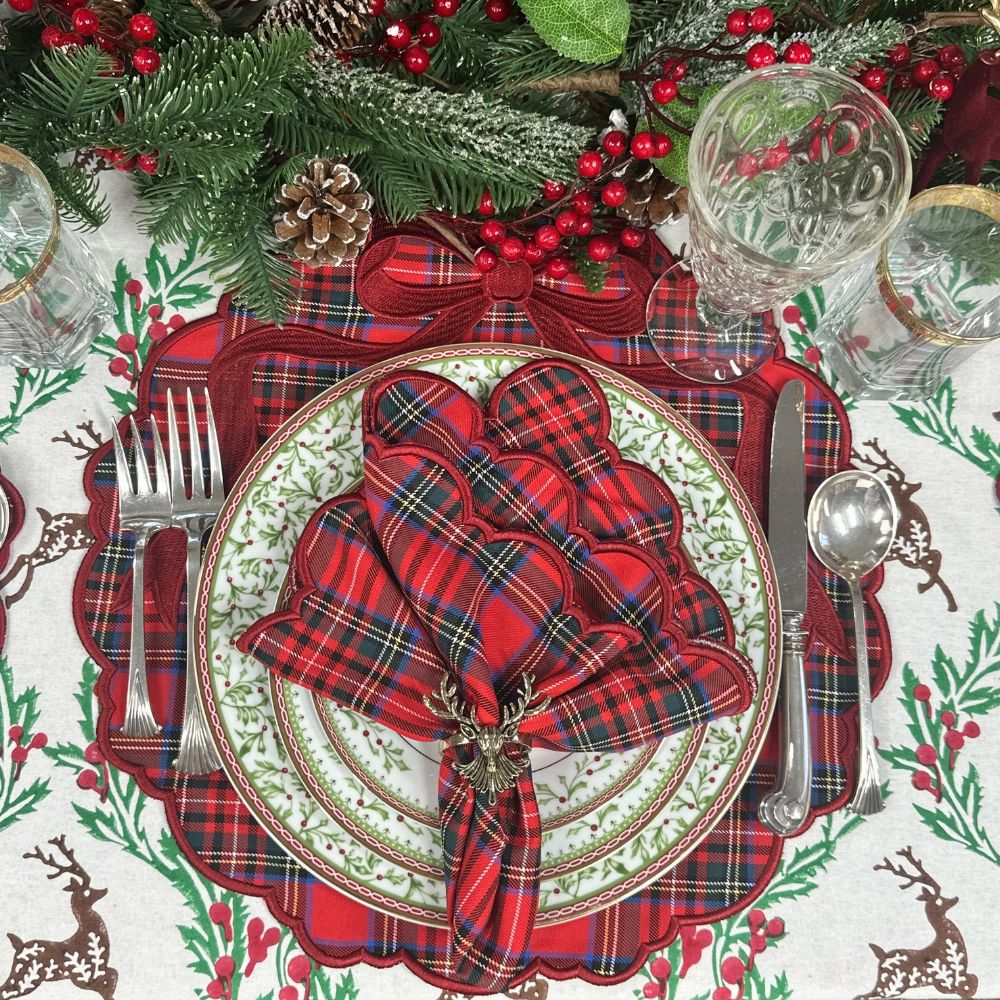 The Enchanted Christmas Reindeer - Tablecloth
