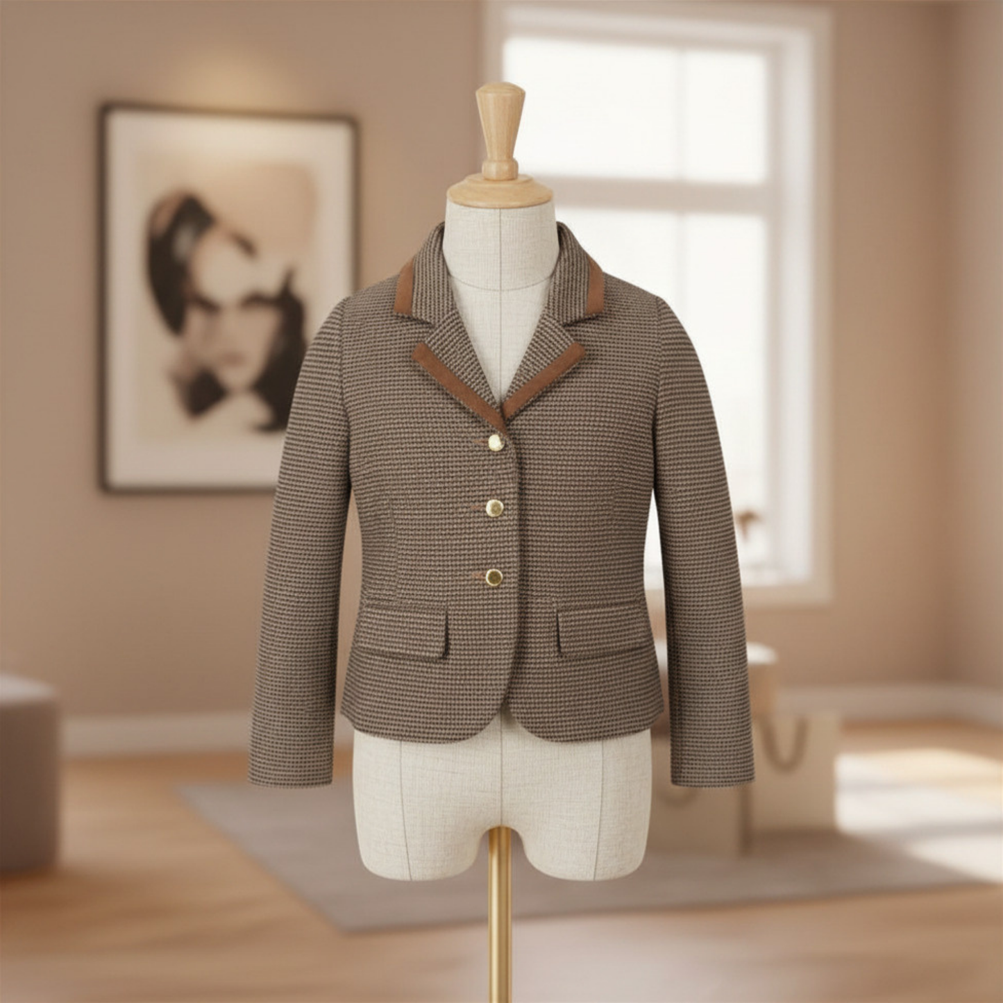 Organic Cotton Equestrian Dress Blazer Sport Coat