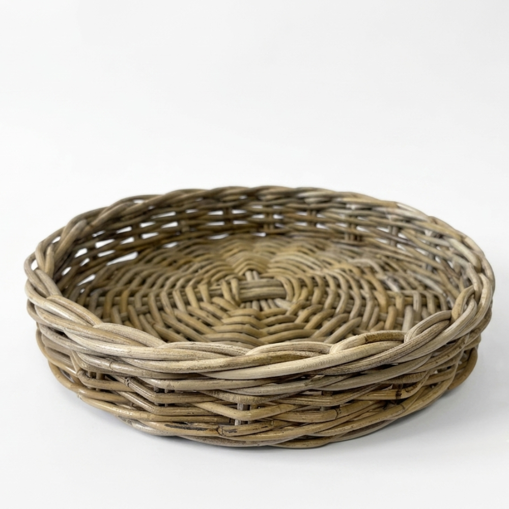 The Charleston Handwoven Rattan Tray