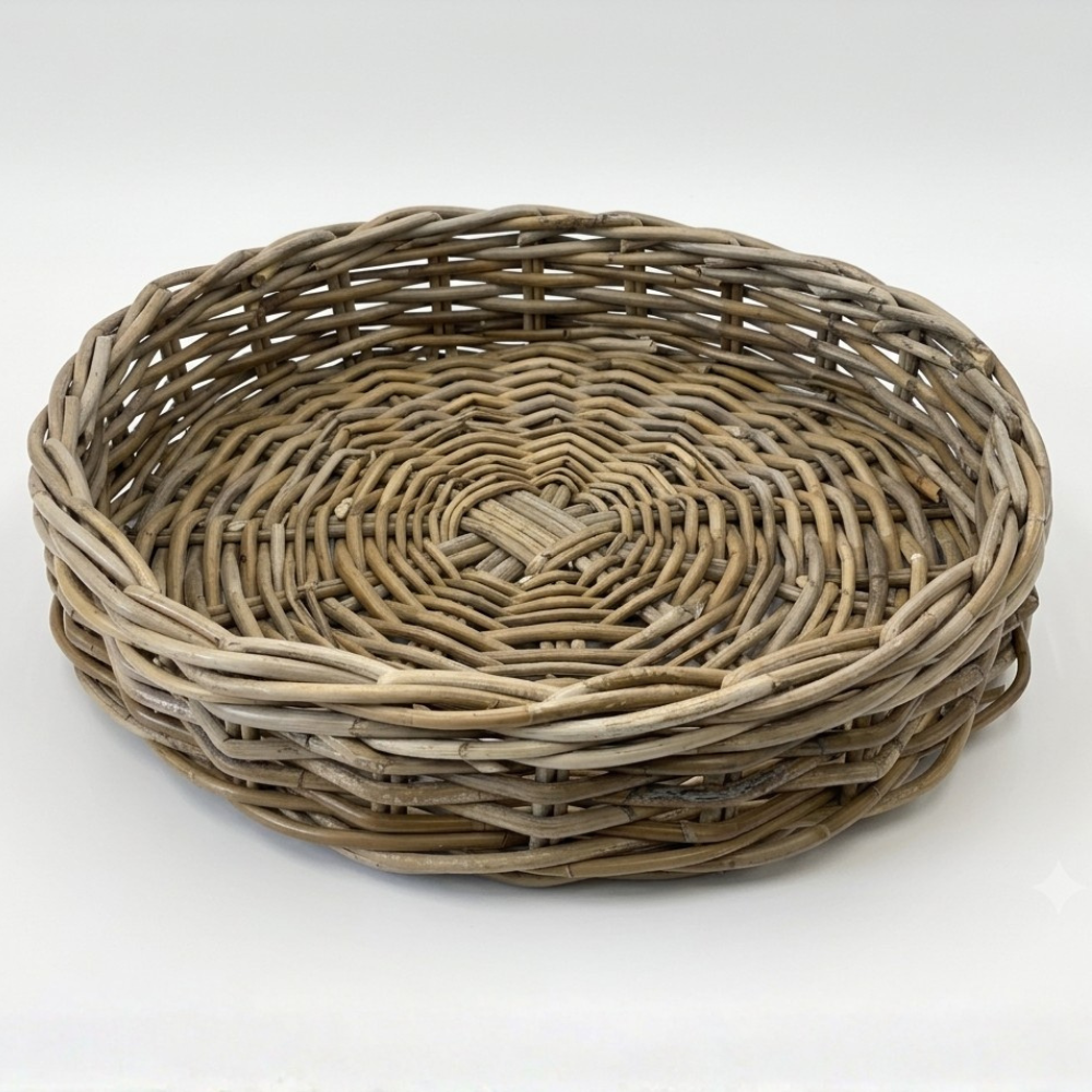 The Charleston Handwoven Rattan Tray
