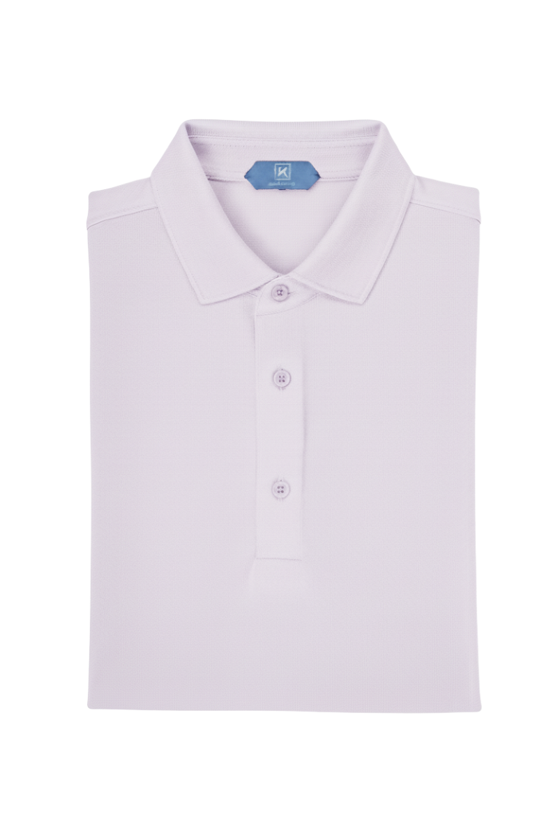Kired POSI Short Sleeve Quarter Button Polo Shirt