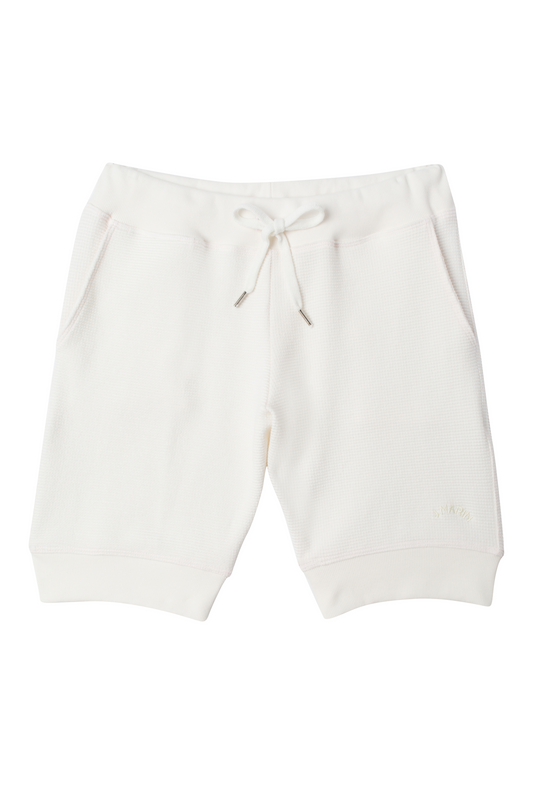 The Knicker Short - Natural/Rosewater Pink Stitch