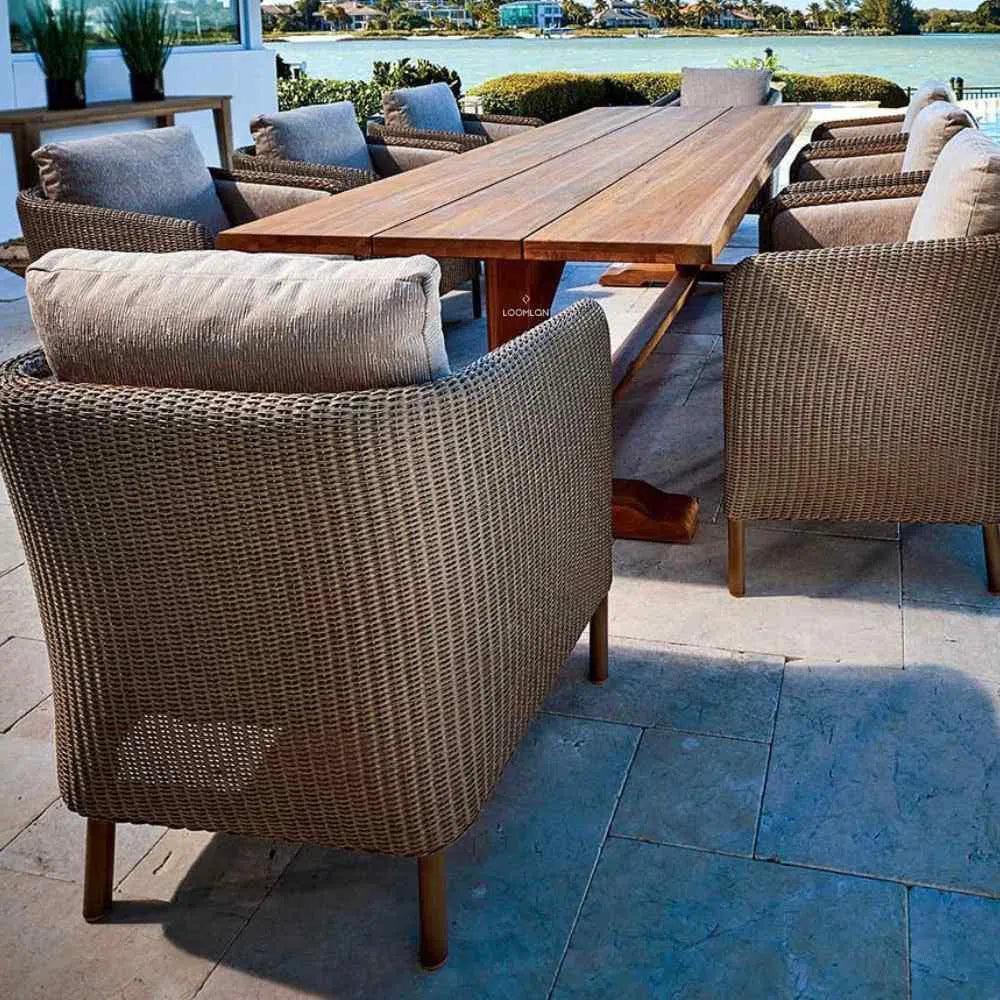 Visions Dining Armchair Premium Wicker Furniture