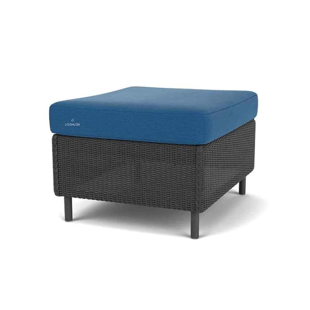 Visions Ottoman Premium Wicker Furniture Lloyd Flanders