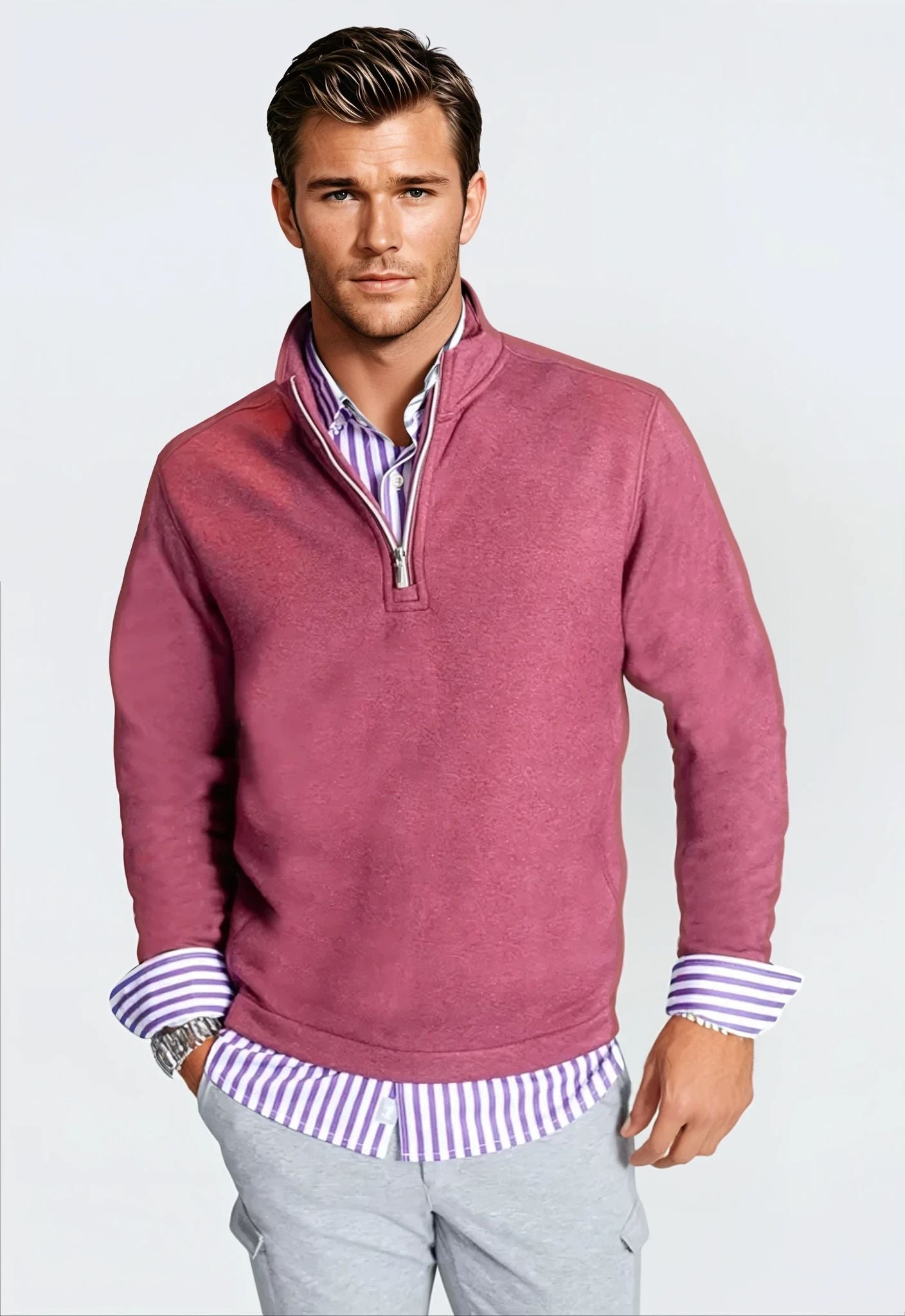 'Power Moves' Matching Set - Wine