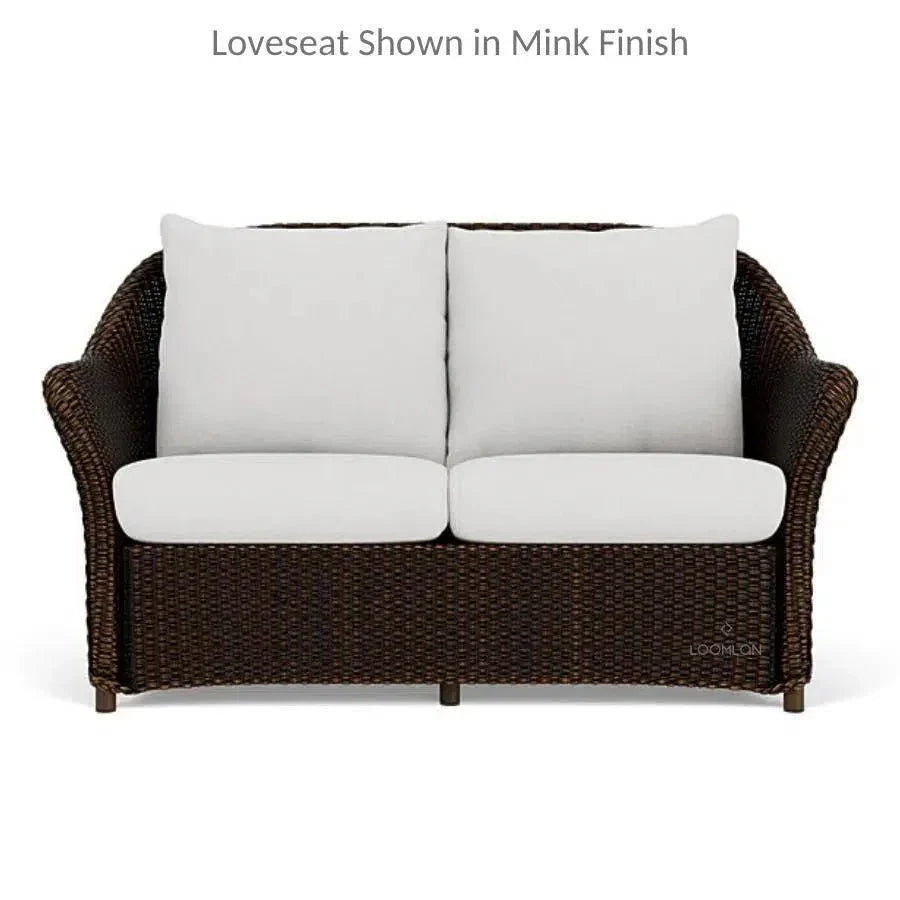 Weekend Retreat Loveseat with Lounge Chair Set 4PC