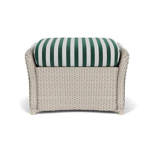 Weekend Retreat Ottoman All Weather Wicker