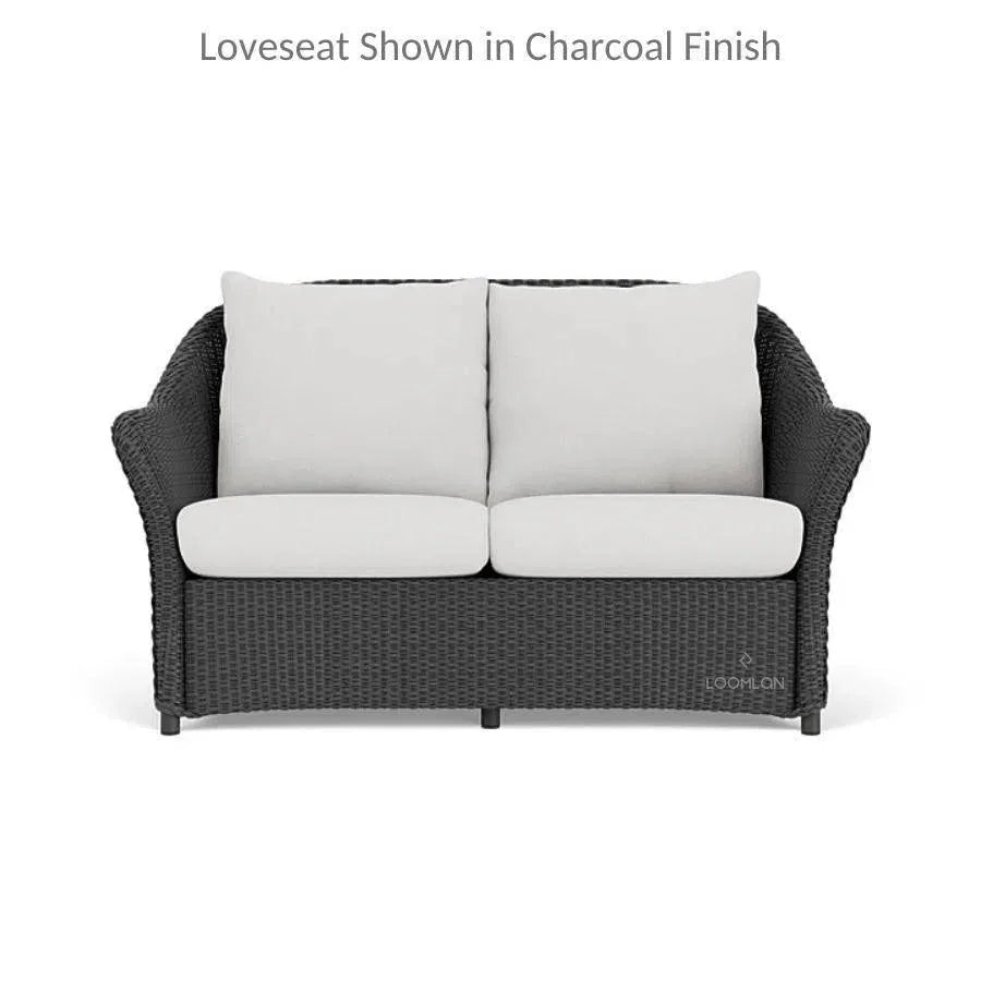 Weekend Retreat All Weather Wicker Outdoor Couch