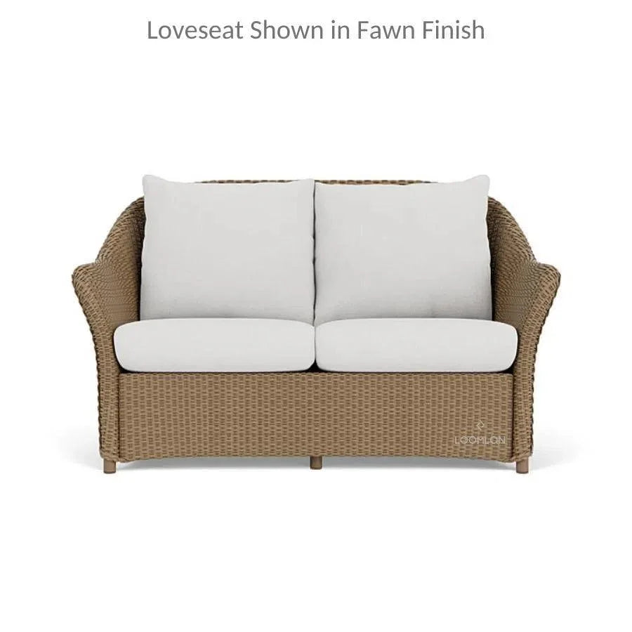 Weekend Retreat All Weather Wicker Outdoor Couch