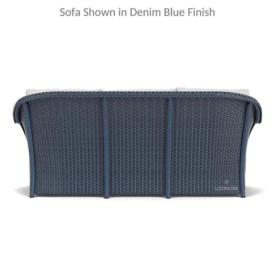 Weekend Retreat All Weather Wicker Outdoor Couch