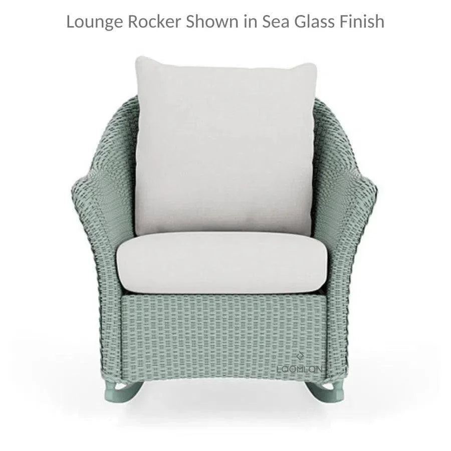 Weekend Retreat Rocker Lounge Chair with Table Set