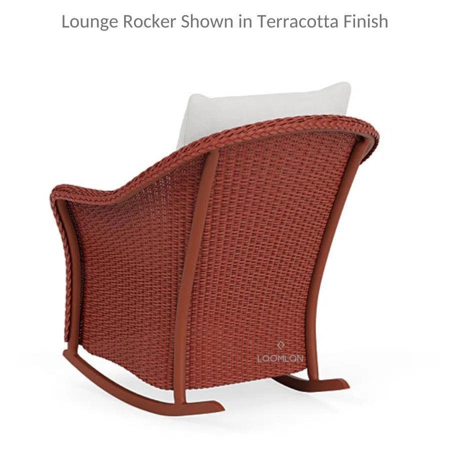 Weekend Retreat Rocker Lounge Chair with Table Set
