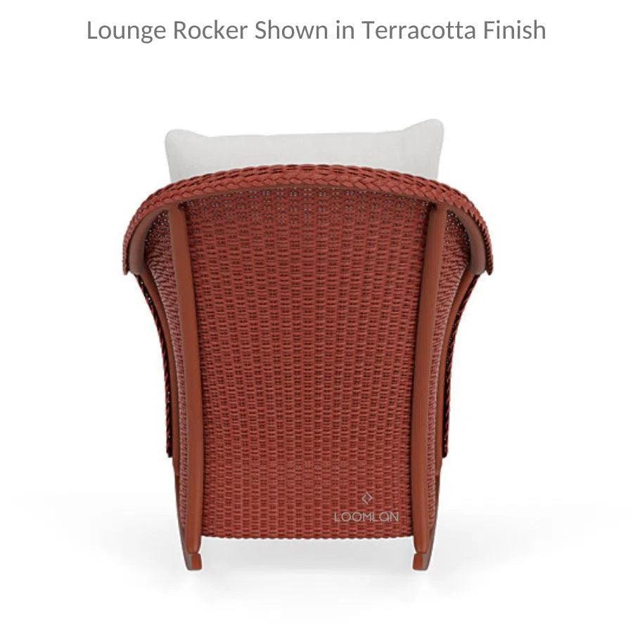Weekend Retreat Rocker Lounge Chair with Table Set