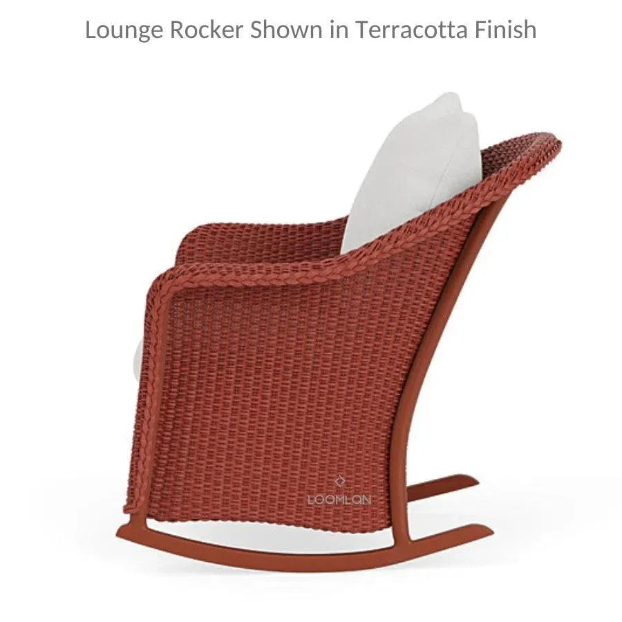Weekend Retreat Rocker Lounge Chair with Table Set