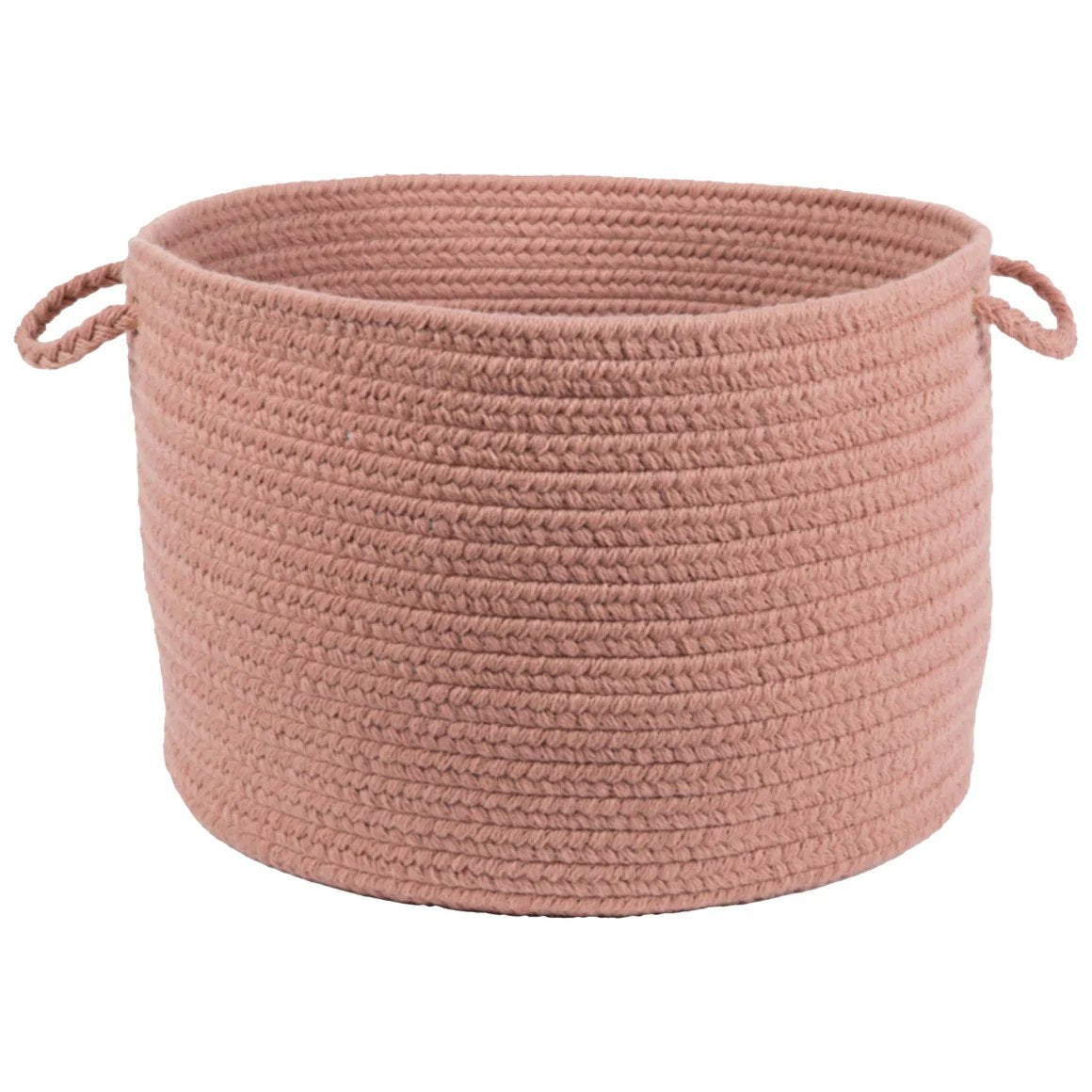 Wool Solids Braided Handmade Basket