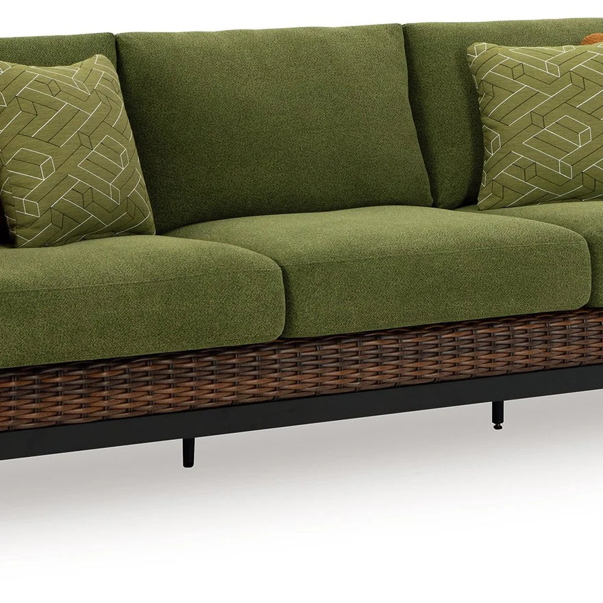 The Horizon Garden Woven Sofa