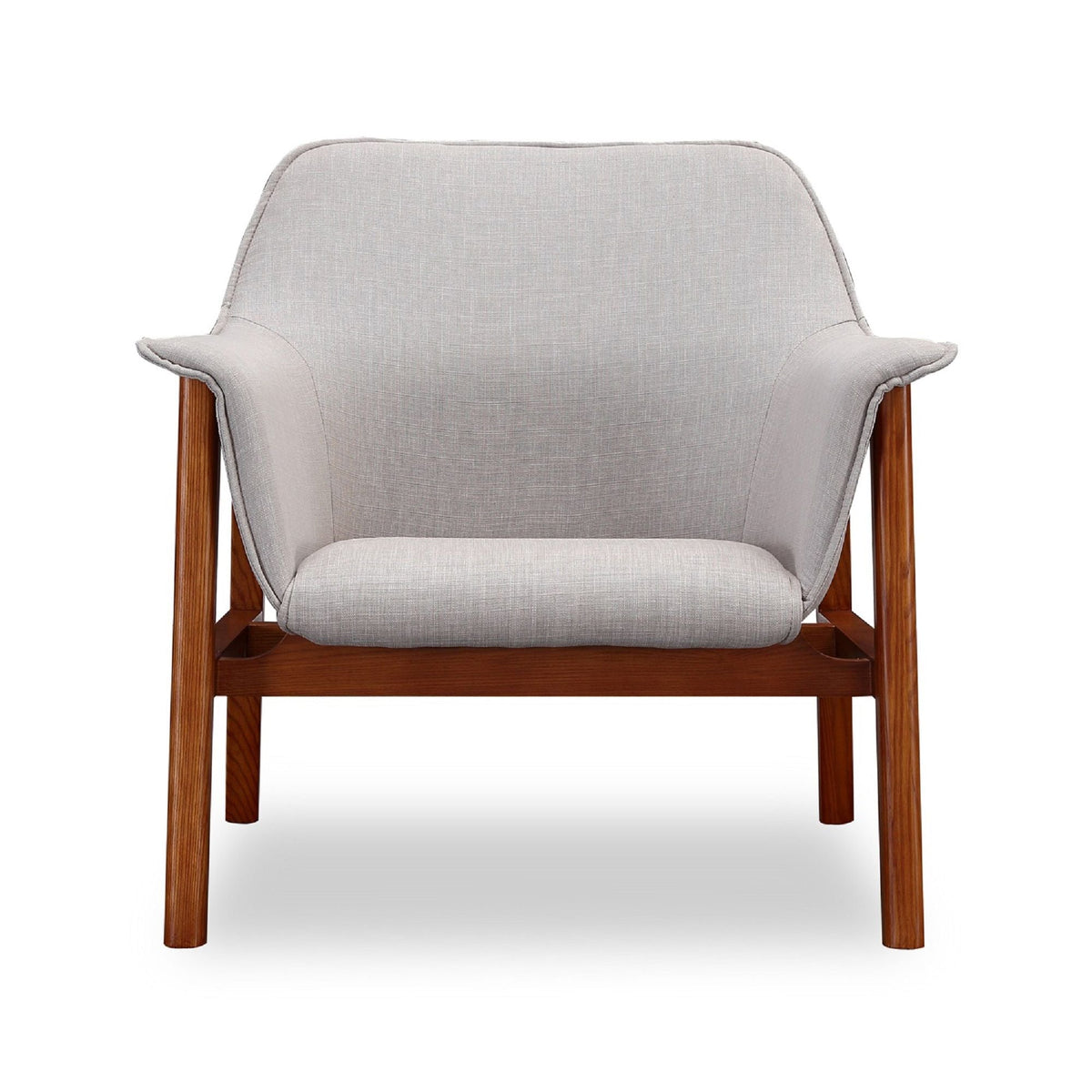 Miller Coastal Weave Wood Accent Chair