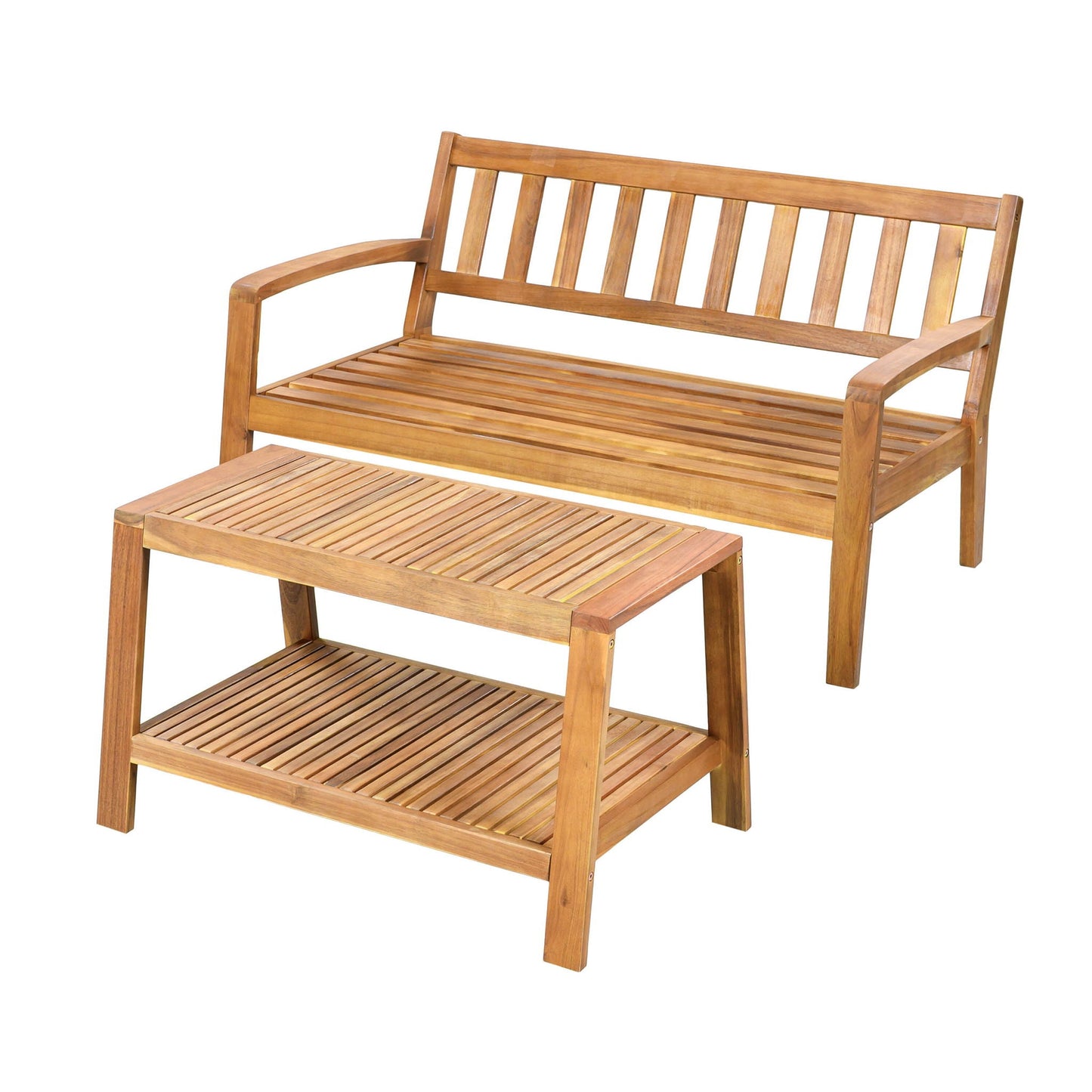 2 Piece Conversation Set, Loveseat & Coffee Table